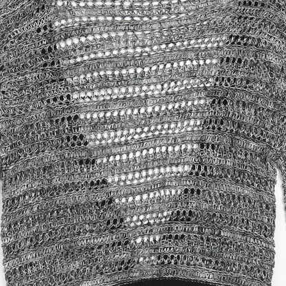 George Womens Grey V-Neck Acrylic Cardigan Jumper Size 10