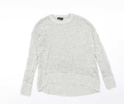 Womens UK Size M New Look Grey Pullover Jumper
