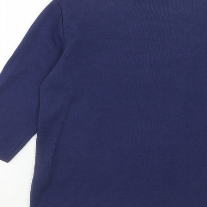 Womens UK Size 12 Bonmarché Blue Pullover Jumper