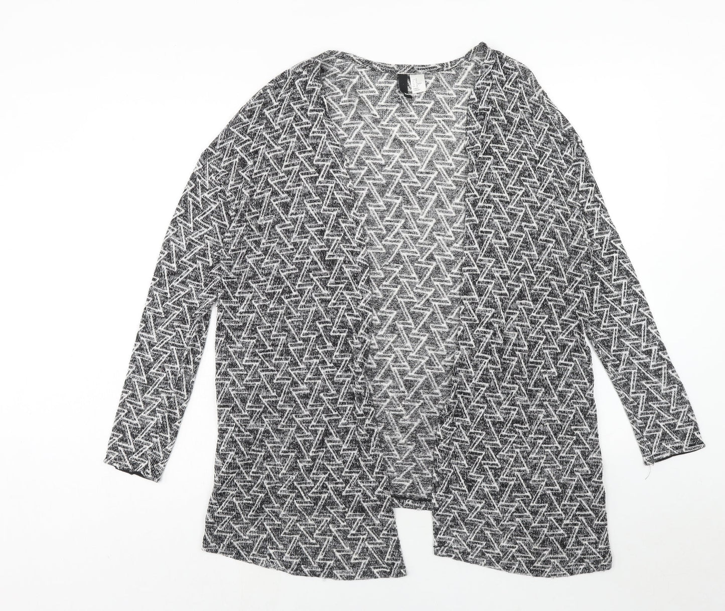 Womens UK Size M H&M Grey Cardigan Jumper
