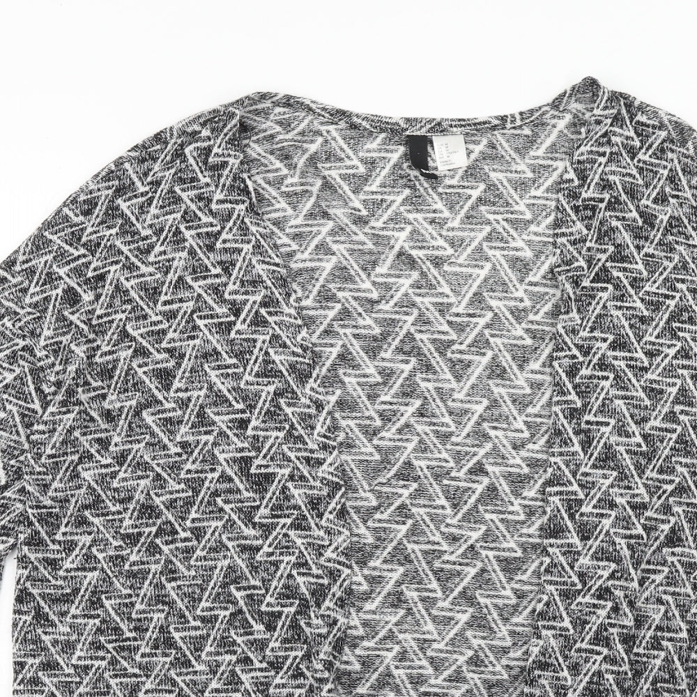 Womens UK Size M H&M Grey Cardigan Jumper