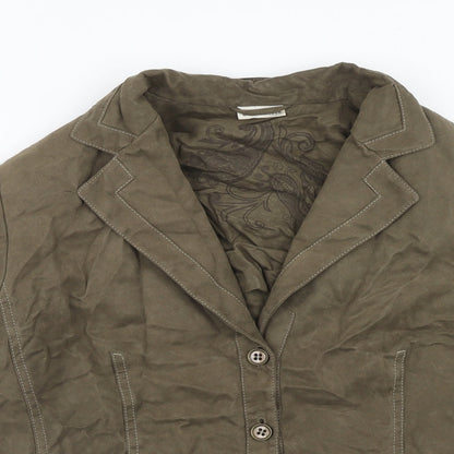 Womens UK Size 18 Gerry Weber Brown Jacket