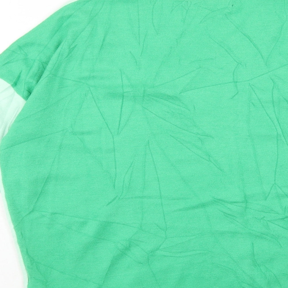 Womens UK Size 14 Marks and Spencer Green Pullover Jumper