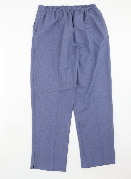Womens UK Size 14 Arista Regular Fit  Blue Trousers