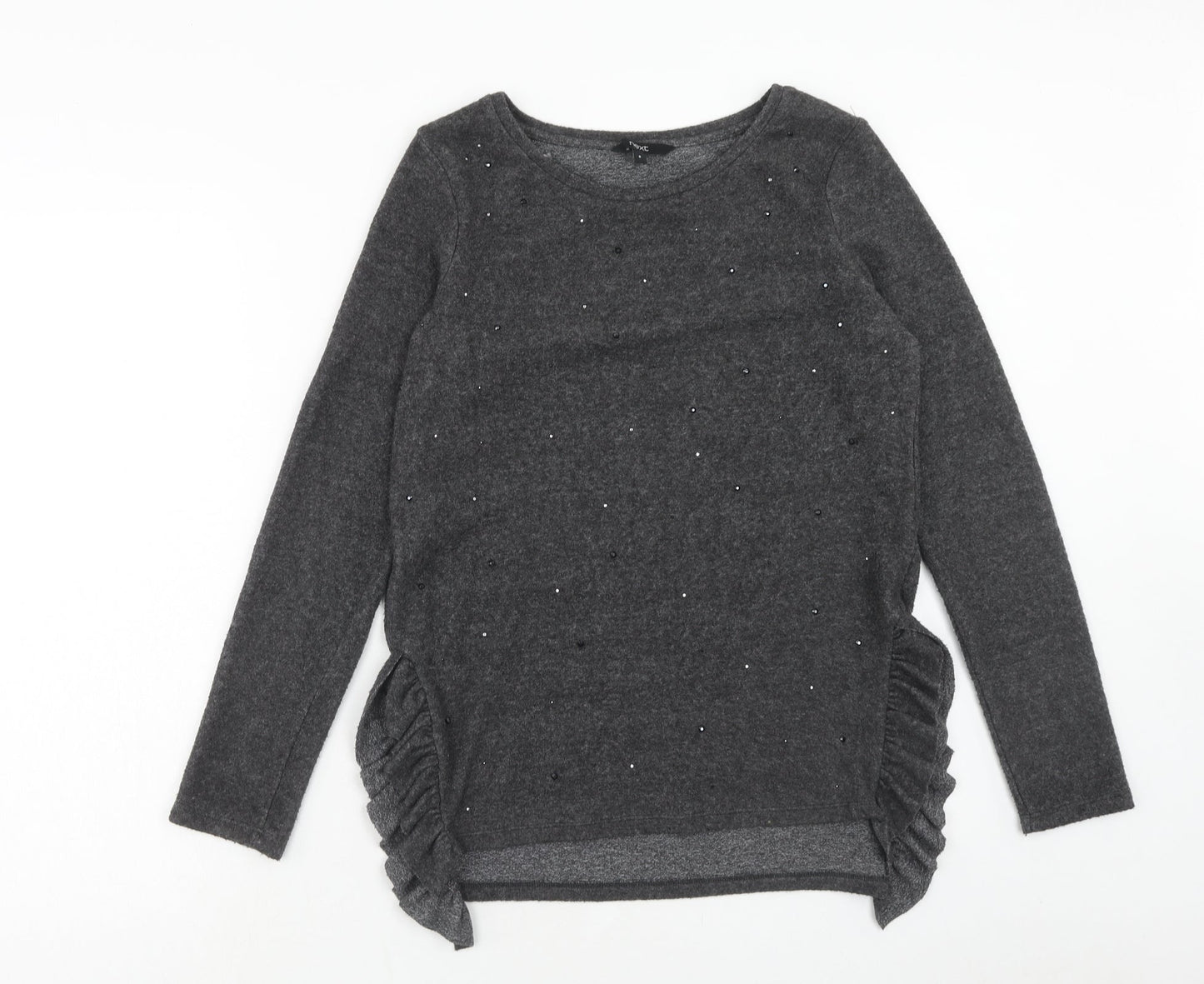Womens UK Size 8 NEXT Grey Pullover Jumper