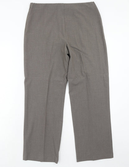 Autonomy Womens Grey Polyester Windbreaker Trousers Size 12 Regular