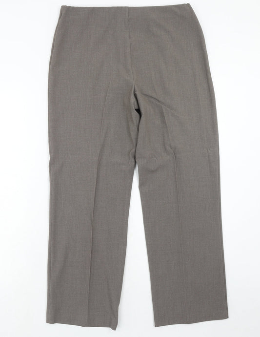 Autonomy Womens Grey Polyester Windbreaker Trousers Size 12 Regular