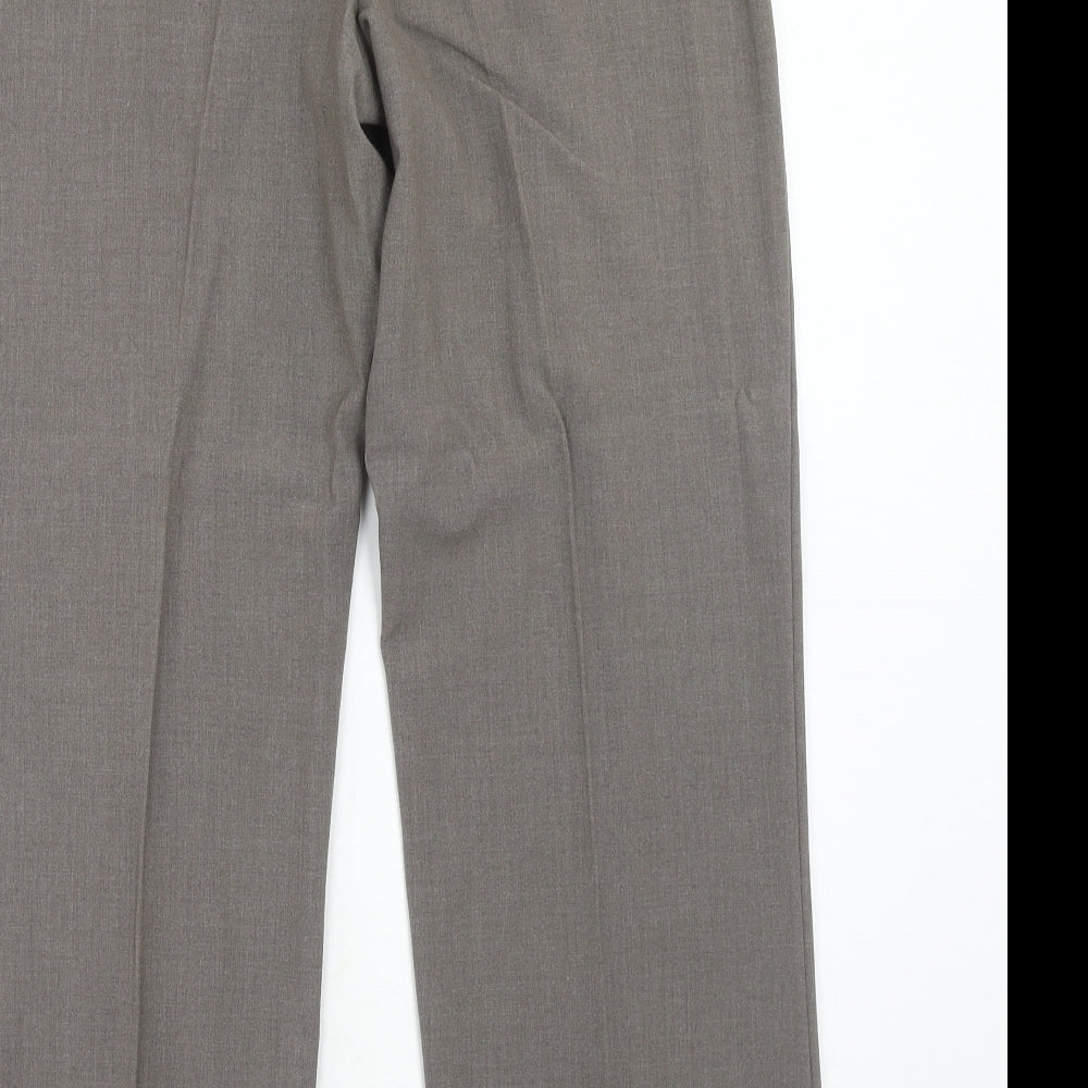 Autonomy Womens Grey Polyester Windbreaker Trousers Size 12 Regular