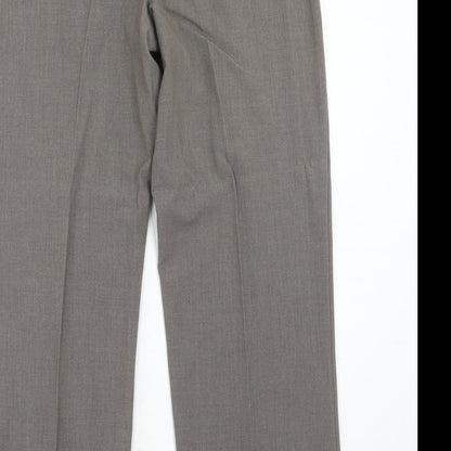 Autonomy Womens Grey Polyester Windbreaker Trousers Size 12 Regular