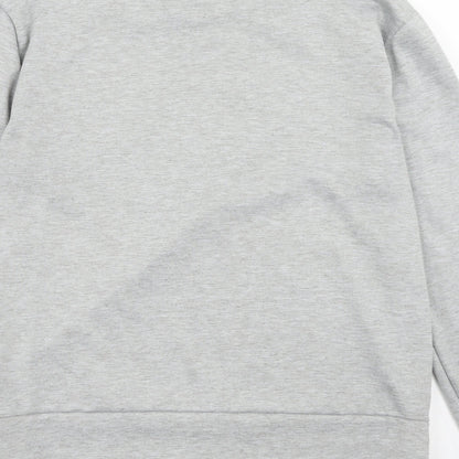 Cotton Candy Womens Grey Polyester Pullover Sweatshirt Size M Pullover - Vogue Size M-L