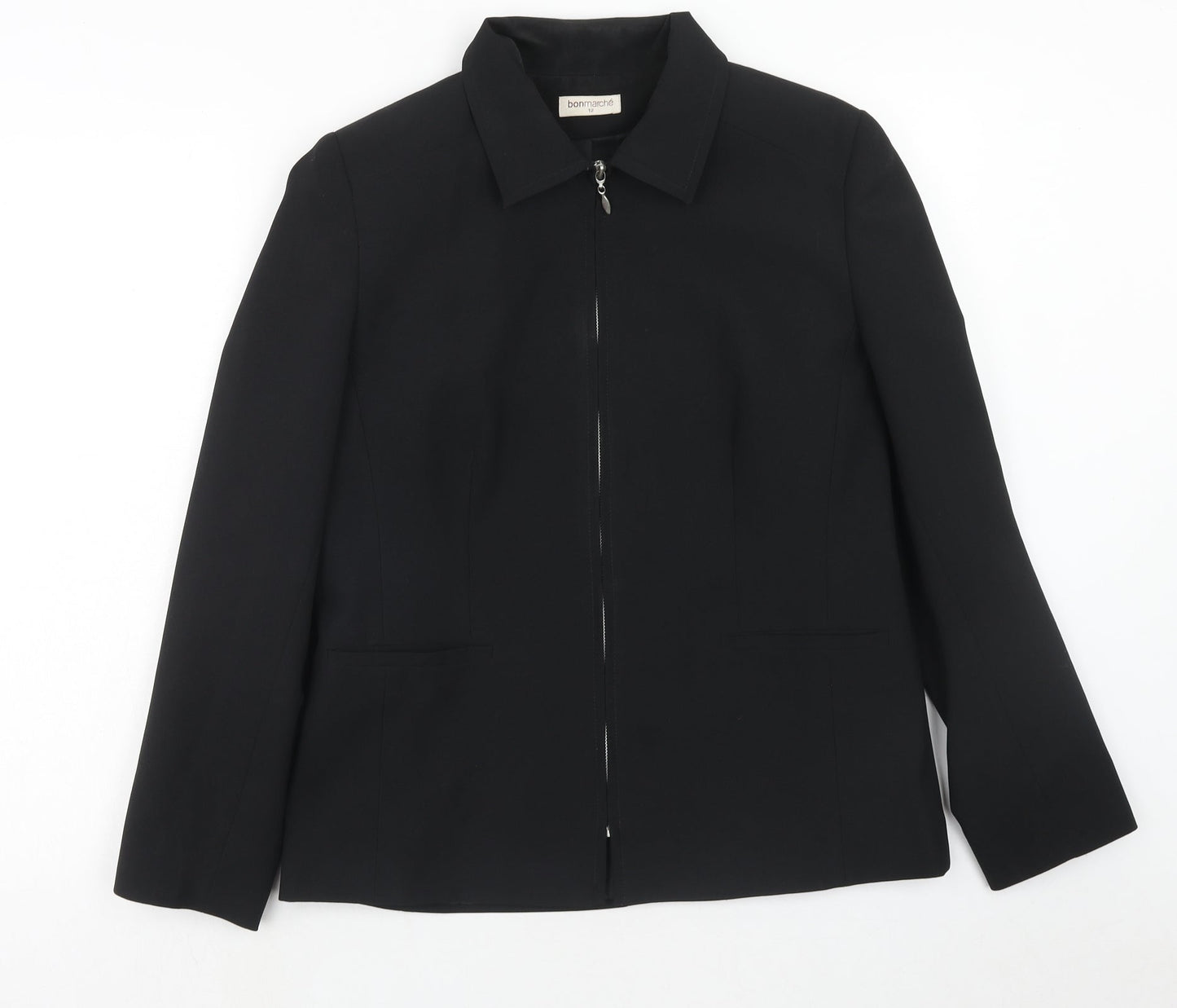 Womens UK Size 12 Bonmarché Black Jacket