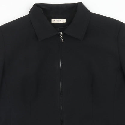 Womens UK Size 12 Bonmarché Black Jacket