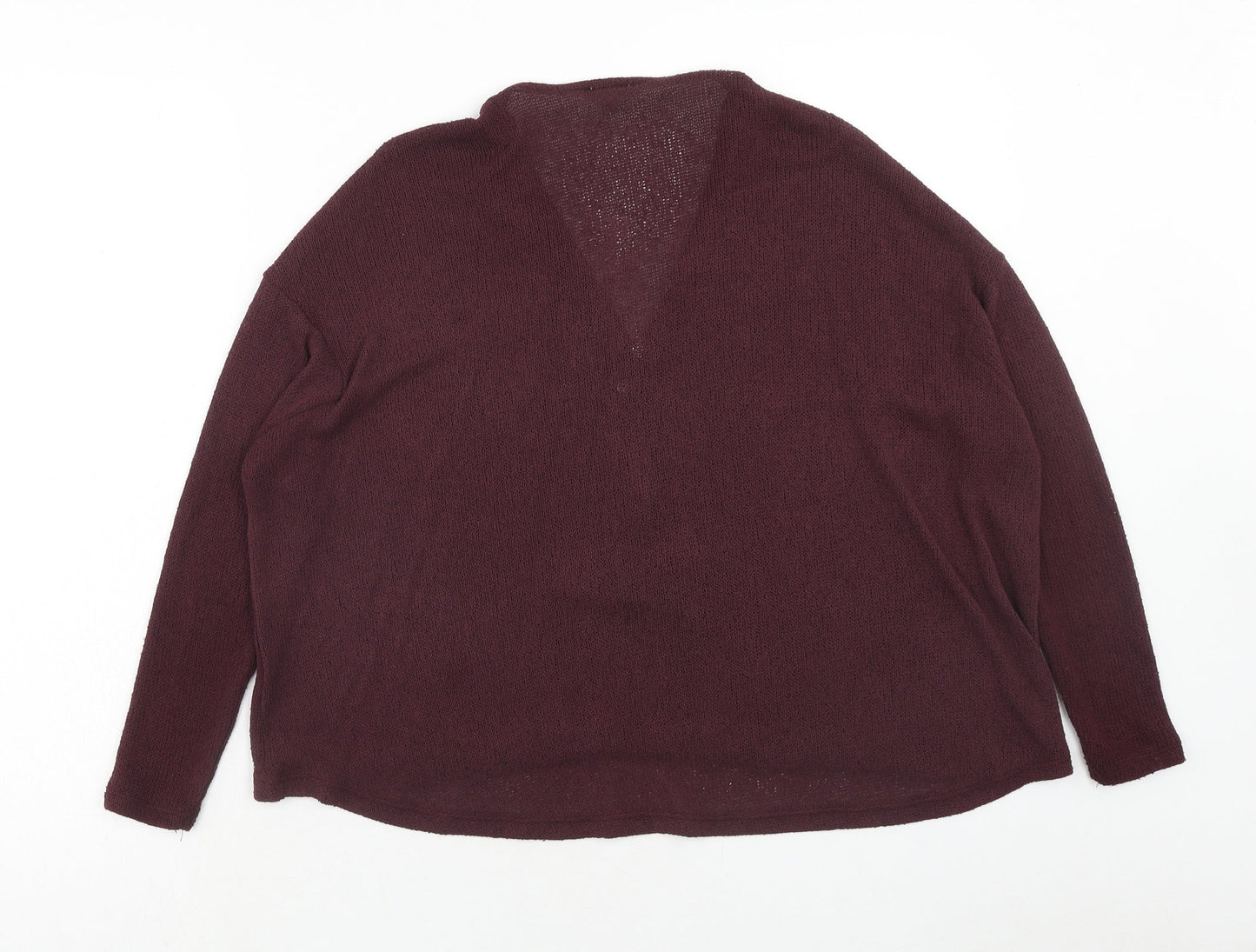 Womens UK Size 12 River Island Purple Pullover Jumper