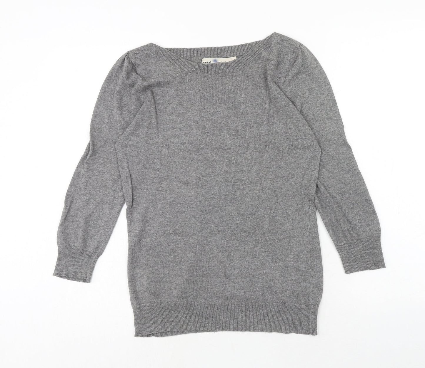 Womens UK Size 8 NEXT Grey Pullover Jumper