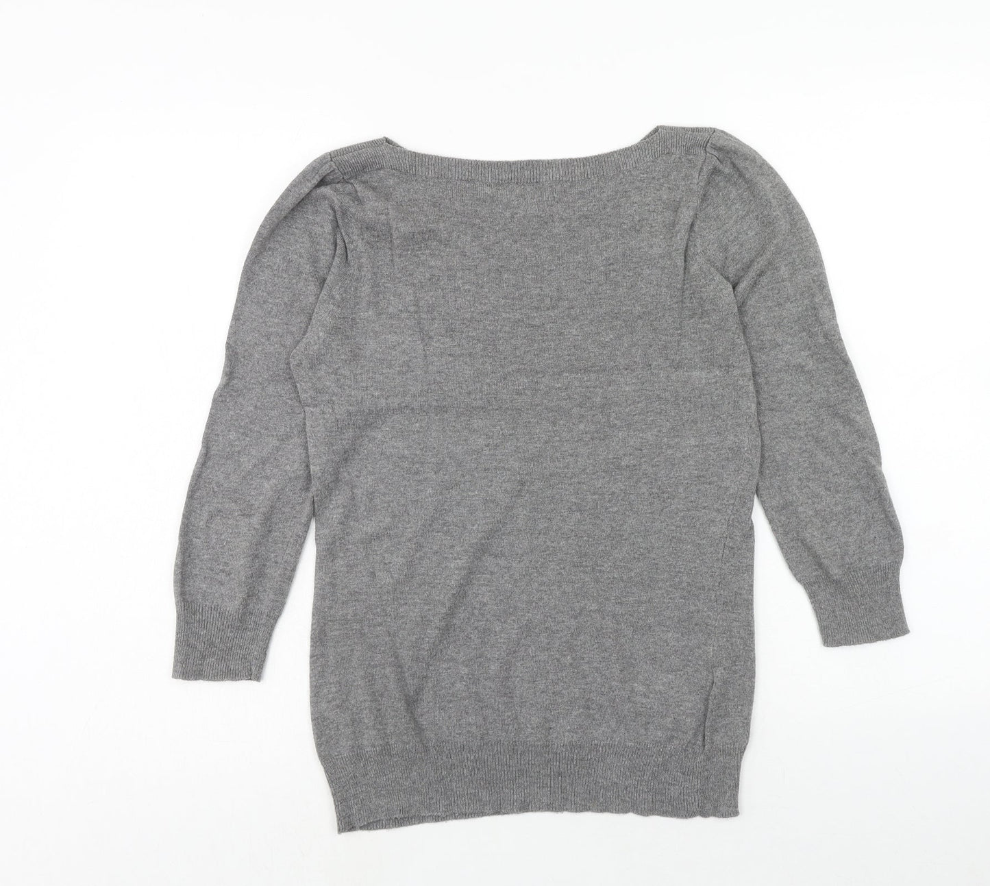 Womens UK Size 8 NEXT Grey Pullover Jumper