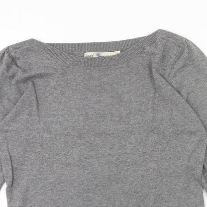 Womens UK Size 8 NEXT Grey Pullover Jumper