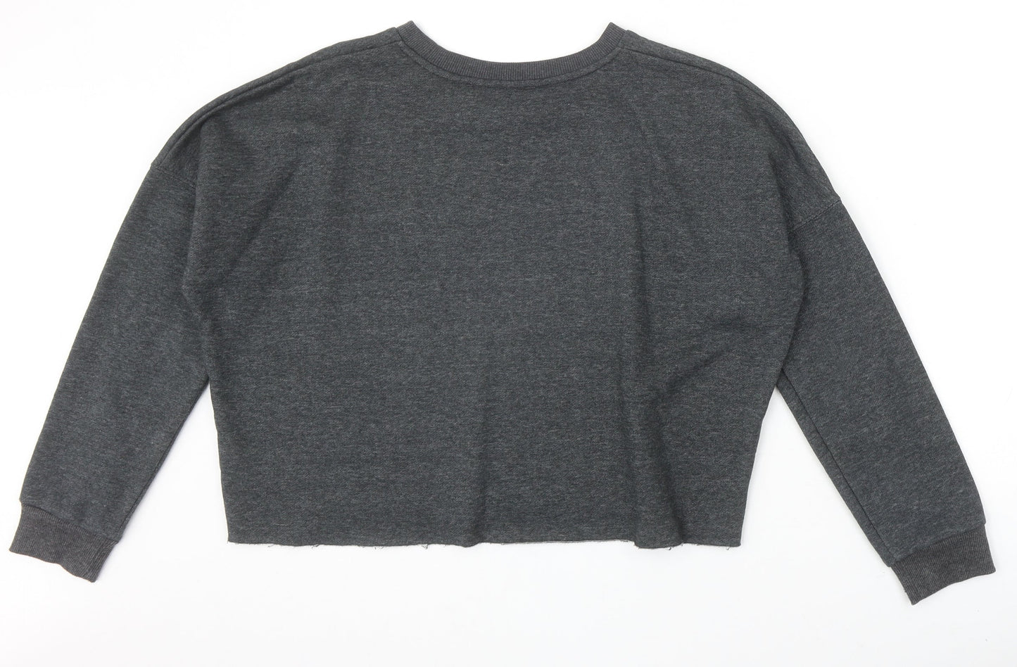 Primark Womens Grey Polyester Pullover Sweatshirt Size 2XS Pullover