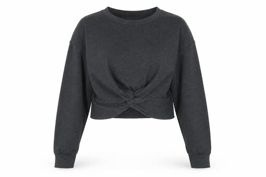 Forever 21 Womens Grey Polyester Pullover Sweatshirt Size S Pullover