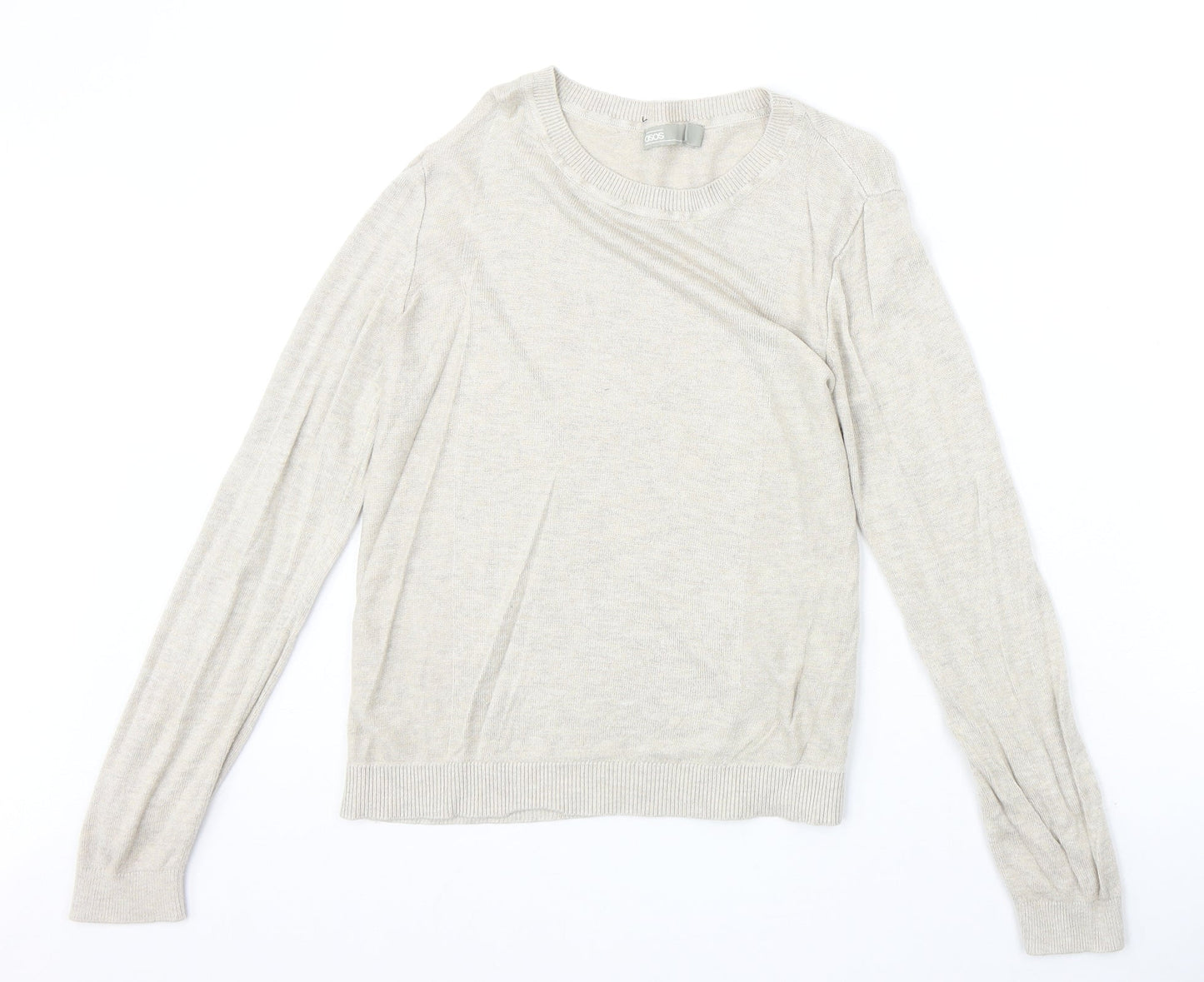 Womens UK Size 8 ASOS Beige Pullover Jumper