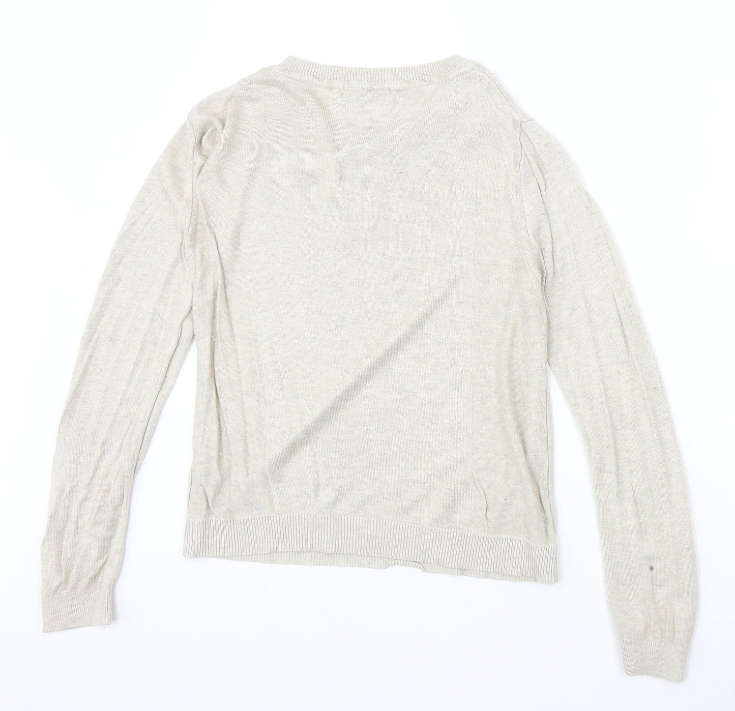 Womens UK Size 8 ASOS Beige Pullover Jumper
