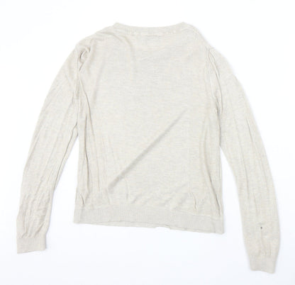 Womens UK Size 8 ASOS Beige Pullover Jumper