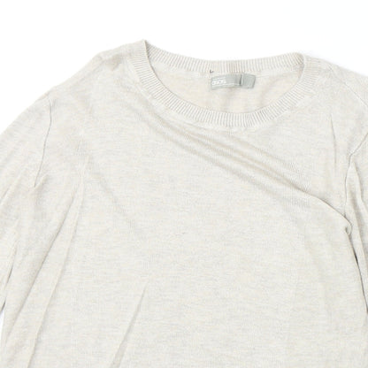 Womens UK Size 8 ASOS Beige Pullover Jumper