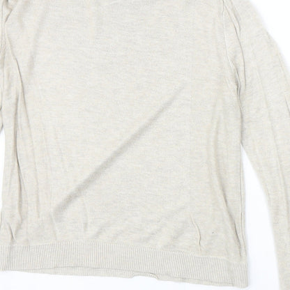 Womens UK Size 8 ASOS Beige Pullover Jumper