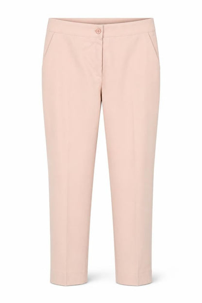 Womens UK Size 2XL Made in Italy Regular Fit Chino Pink Trousers