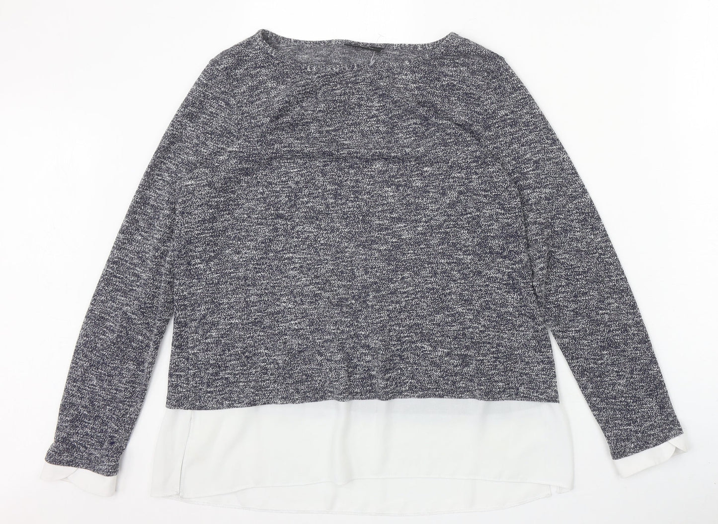 Womens UK Size 12 Wallis Blue Pullover Jumper