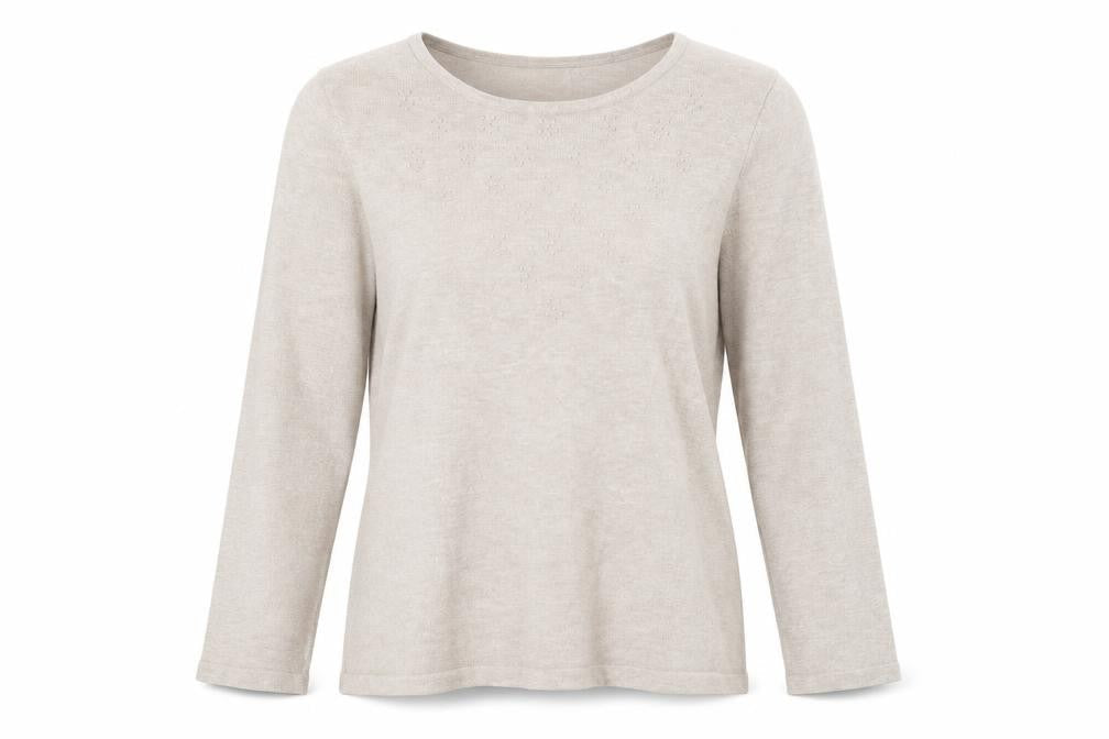 Womens UK Size S Bonmarché Grey Pullover Jumper