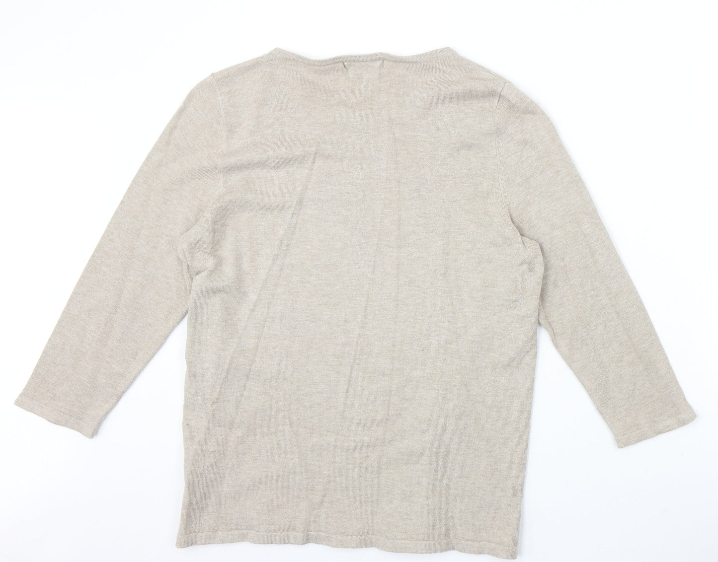 Womens UK Size S Bonmarché Grey Pullover Jumper