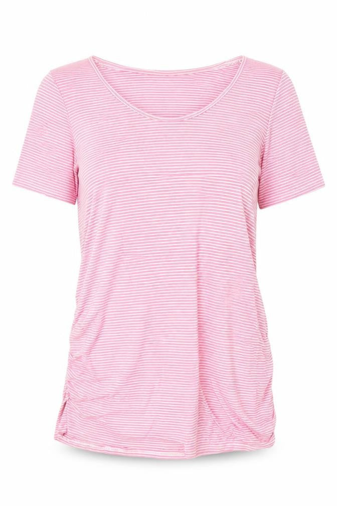 Womens UK Size L Blooming Marvellous Pink Basic T-Shirt