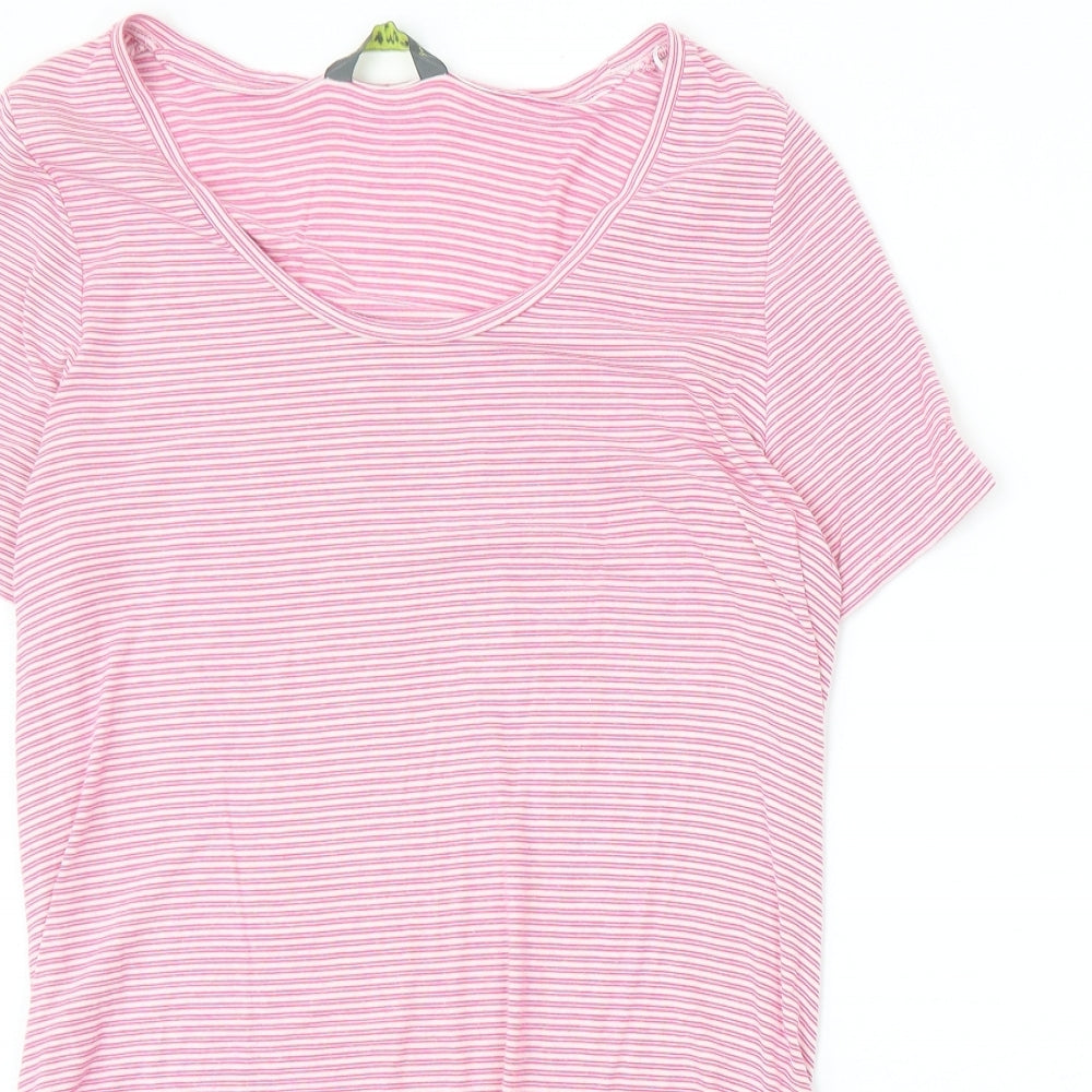 Womens UK Size L Blooming Marvellous Pink Basic T-Shirt