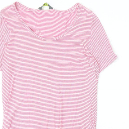 Womens UK Size L Blooming Marvellous Pink Basic T-Shirt