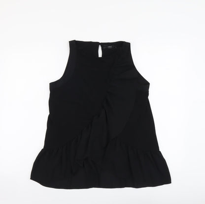 Womens UK Size 12 NEXT Black Basic Tank