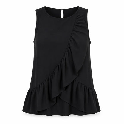 Womens UK Size 12 NEXT Black Basic Tank