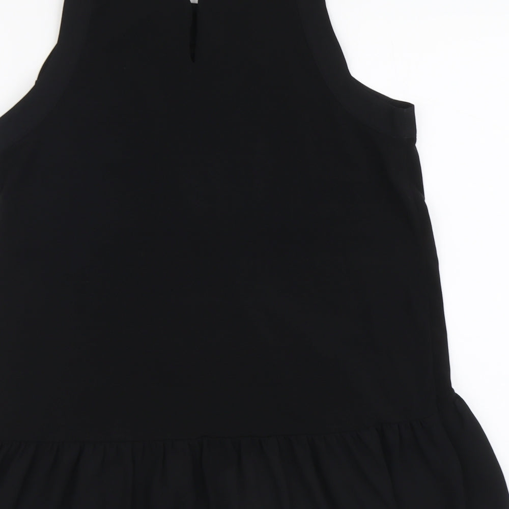 Womens UK Size 12 NEXT Black Basic Tank