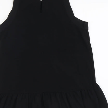 Womens UK Size 12 NEXT Black Basic Tank