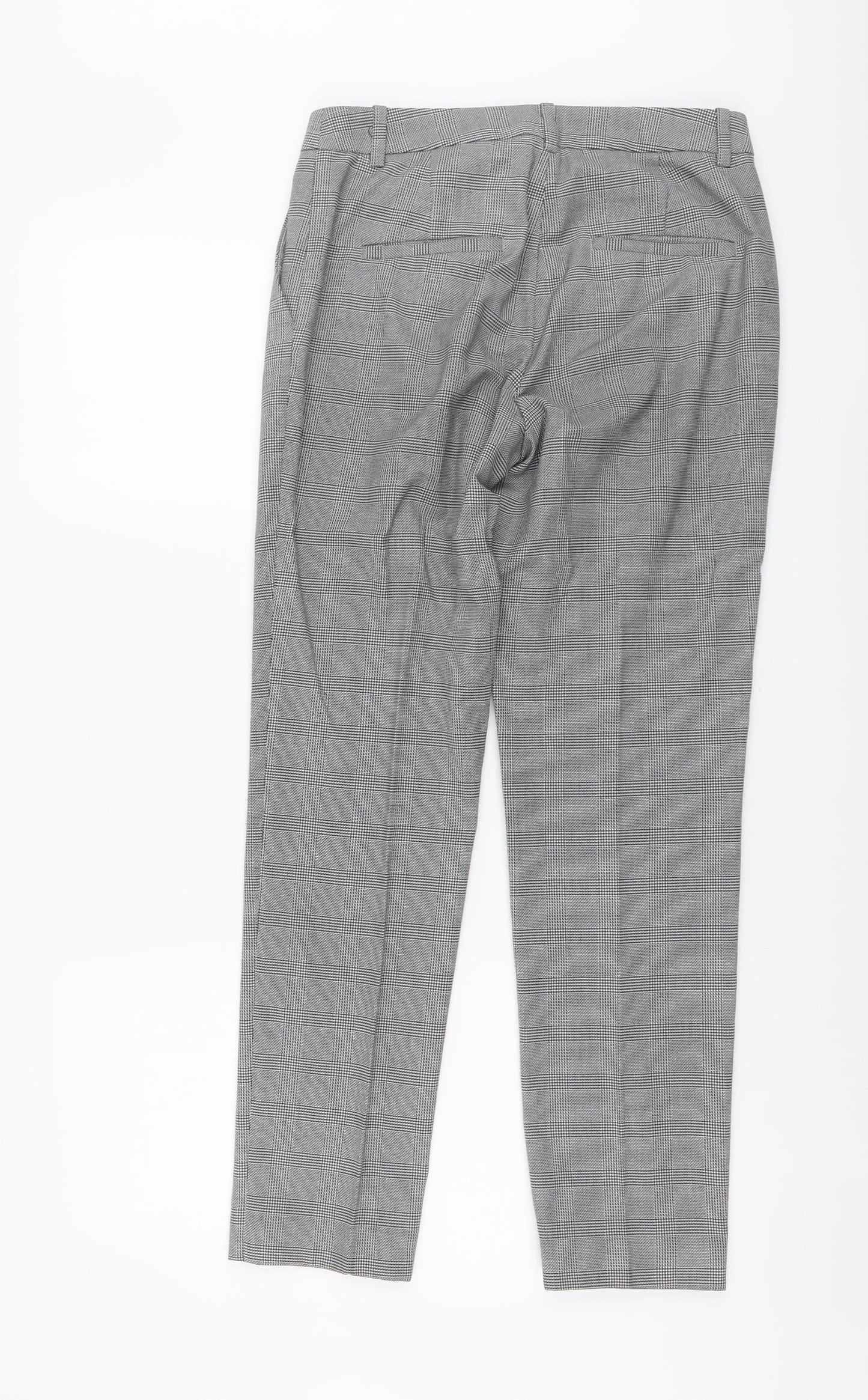 Womens UK Size 6 H&M Regular Fit Chino Grey Trousers