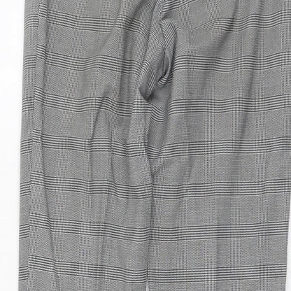 Womens UK Size 6 H&M Regular Fit Chino Grey Trousers
