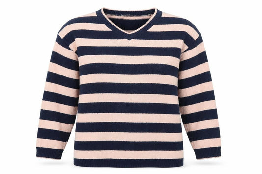 Womens UK Size L Nina Leonard Blue Pullover Jumper