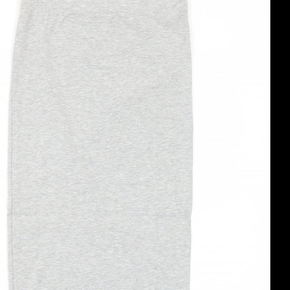 Republic Womens Grey Viscose Bandage Skirt Size XS