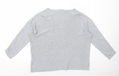 Womens UK Size M H&M Grey Pullover Jumper
