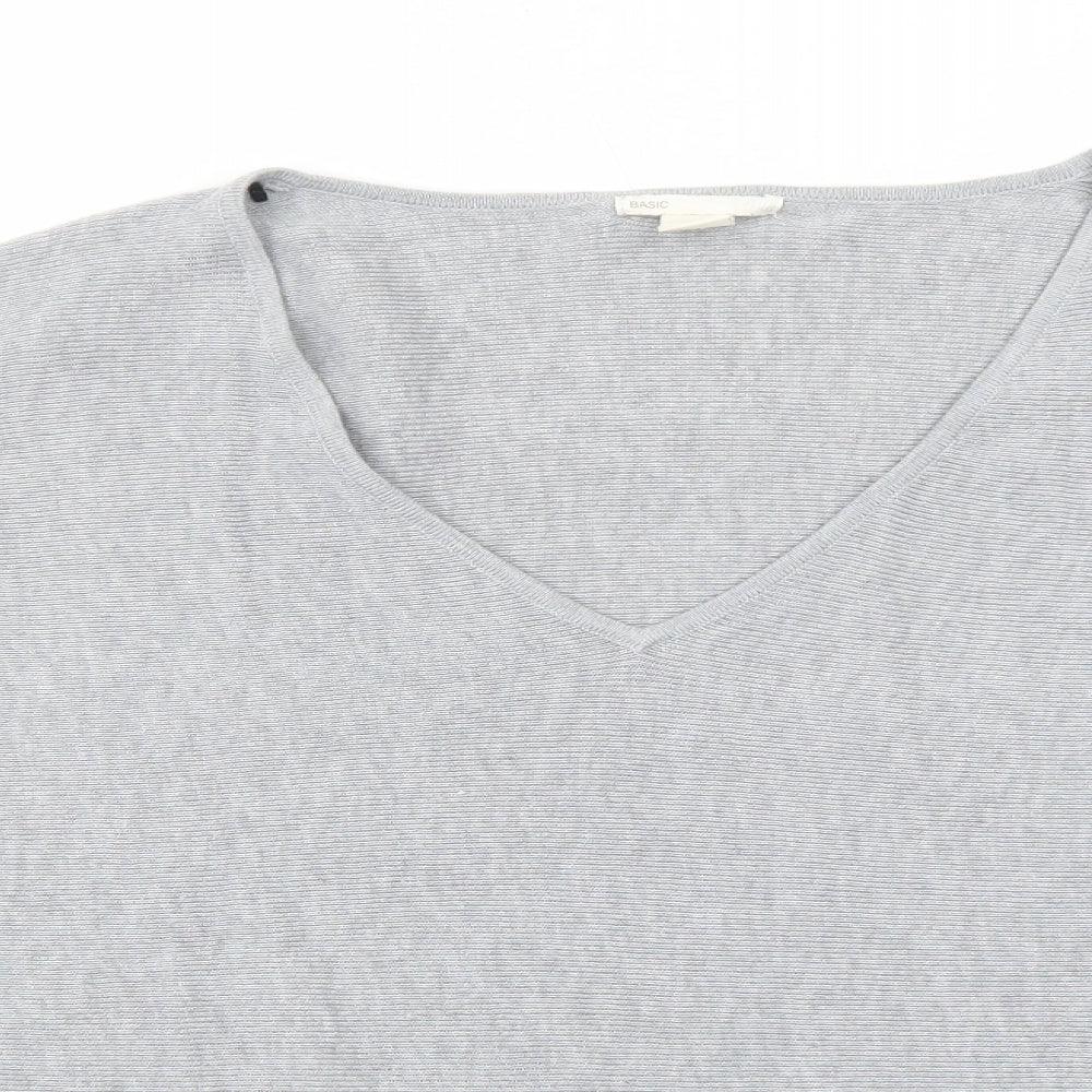 Womens UK Size M H&M Grey Pullover Jumper