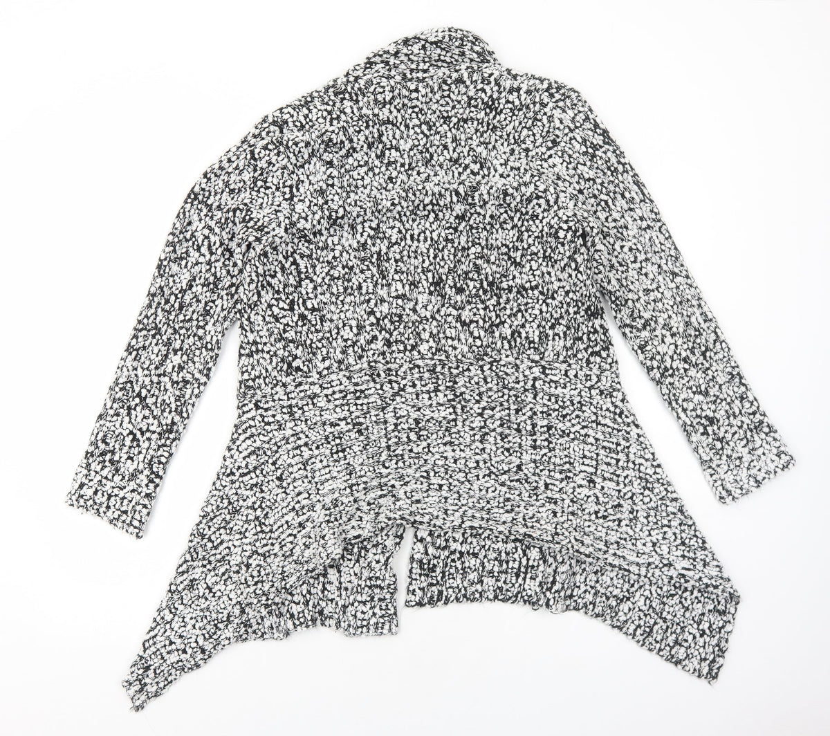 Firebrand Womens White Collared Acrylic Pullover Jumper Size M
