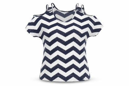 Womens UK Size 8 Izabel London Blue Basic T-Shirt