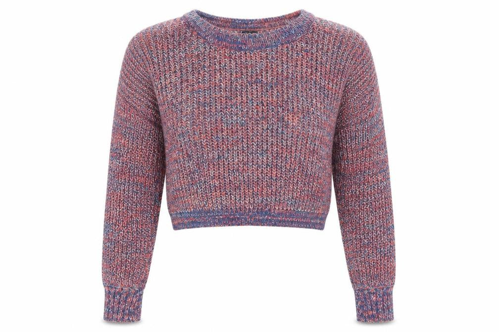 Womens UK Size S Sparkle & Fade Multicoloured Pullover Jumper