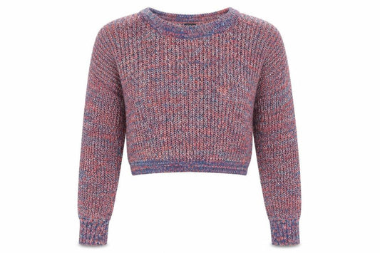 Womens UK Size S Sparkle & Fade Multicoloured Pullover Jumper