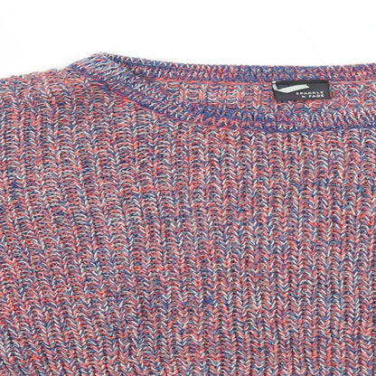 Womens UK Size S Sparkle & Fade Multicoloured Pullover Jumper