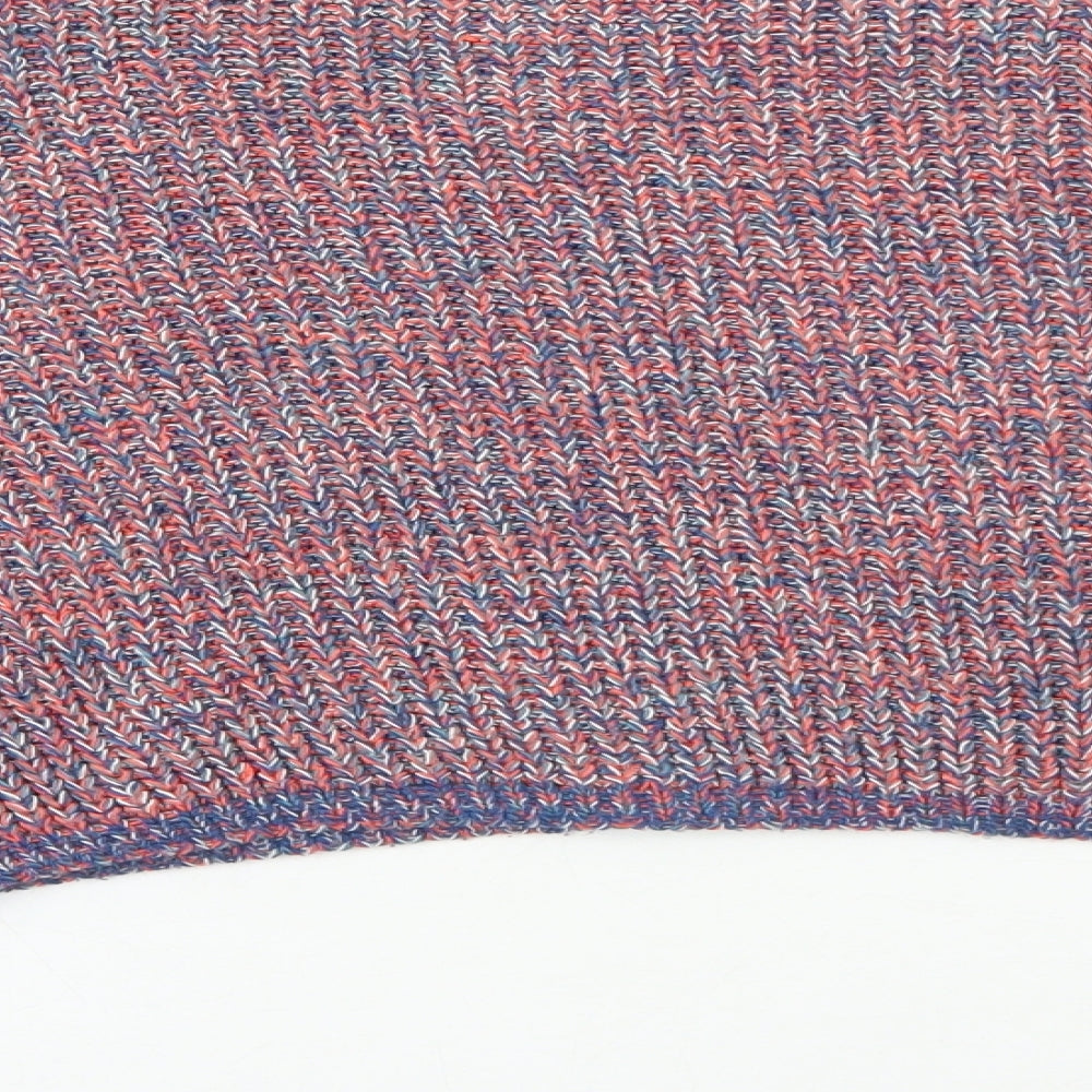 Womens UK Size S Sparkle & Fade Multicoloured Pullover Jumper
